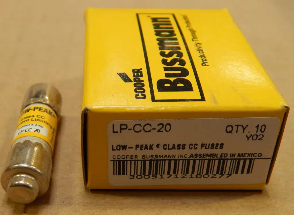 Bussman or Littelfuse LP-CC Fuse Class-CC